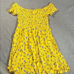 Floral Yellow Dress